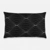 Anchal Home Goods Prism Lumbar Pillow - Charcoal 2 Anchal Home Goods Prism Lumbar Pillow - Charcoal