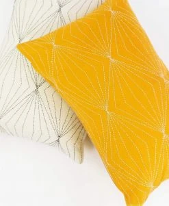Anchal Home Goods Prism Lumbar Pillow - Mustard 9 Anchal Home Goods Prism Lumbar Pillow - Mustard