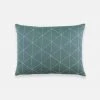 Anchal Graph Small Throw Pillow - Spruce