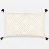 Anchal Tilt Lumbar Pillow - Bone
