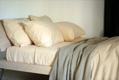 Area Home Home Goods Anton Percale Duvet Cover - Ginger