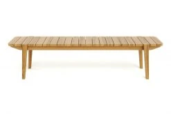 Masaya & Co. Furniture Apanas Slatted Top Outdoor Bench