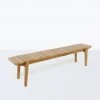 Masaya & Co. Furniture Apanas Slatted Top Outdoor Bench