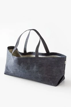 Aplat Grand Zero Waste Market Tote - Denim 16 Aplat Grand Zero Waste Market Tote - Denim