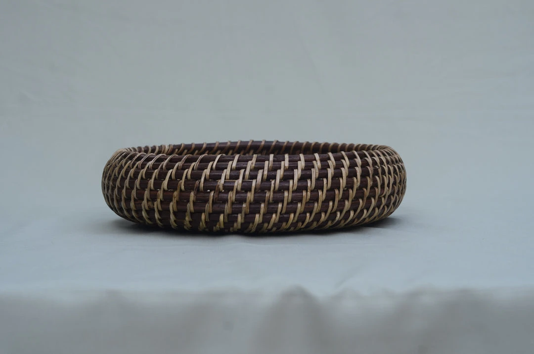 Amara Apple Rattan Bowl 7 Amara Apple Rattan Bowl