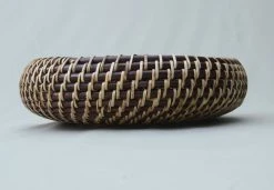 Amara Apple Rattan Bowl 12 Amara Apple Rattan Bowl