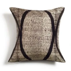 Studio Variously Home Goods Arc Silk Throw Pillow - Black