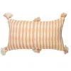 Archive New York Antigua Lumbar Pillow - Peach Striped 1 Archive New York Antigua Lumbar Pillow - Peach Striped