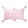 Archive New York Home Goods Antigua Lumbar Pillow - Baby Pink Striped 1 Archive New York Home Goods Antigua Lumbar Pillow - Baby Pink Striped