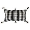 Archive New York Antigua Lumbar Pillow - Black + White