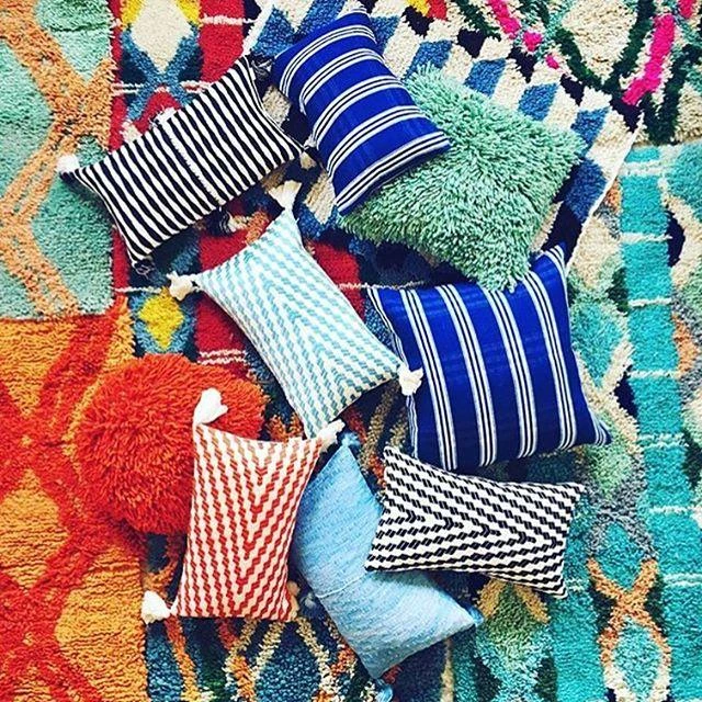 Archive New York Antigua Lumbar Pillow - Black + White 12 Archive New York Antigua Lumbar Pillow - Black + White