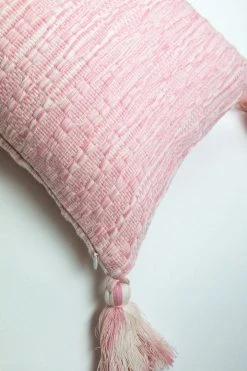 Archive New York Antigua Lumbar Pillow - Faded Pink