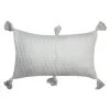 Archive New York Home Goods Antigua Lumbar Pillow - Gray 2 Archive New York Home Goods Antigua Lumbar Pillow - Gray