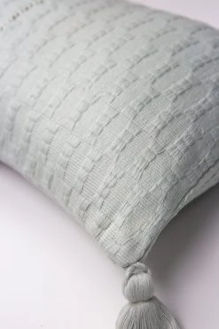 Archive New York Home Goods Antigua Lumbar Pillow - Gray