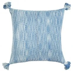 Archive New York Home Goods Antigua Throw Pillow - Ocean Blue Tie Dye