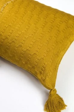 Archive New York Antigua Lumbar Pillow - Ochre