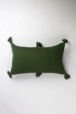 Archive New York Antigua Lumbar Pillow - Olive