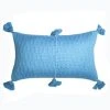Archive New York Home Goods Antigua Lumbar Pillow - Sky Blue