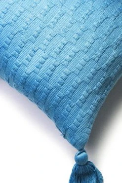 Archive New York Home Goods Antigua Lumbar Pillow - Sky Blue