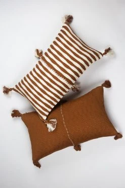 Archive New York Home Goods Antigua Lumbar Pillow - Umber 6 Archive New York Home Goods Antigua Lumbar Pillow - Umber