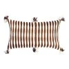 Archive New York Antigua Lumbar Pillow - Umber Striped 2 Archive New York Antigua Lumbar Pillow - Umber Striped