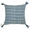 Archive New York Home Goods Antigua Throw Pillow - Dark Teal Striped 2 Archive New York Home Goods Antigua Throw Pillow - Dark Teal Striped