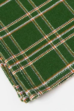 Archive New York Chiapas Plaid Cocktail Napkin Set Kitchen + Dining