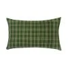 Archive New York Chiapas Plaid Lumbar Pillow - Forest Green 1 Archive New York Chiapas Plaid Lumbar Pillow - Forest Green