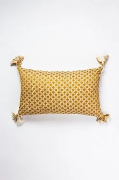 Archive New York Comalapa Lumbar Pillow - Ochre