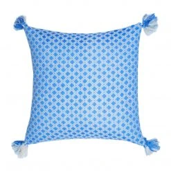 Archive New York Comalapa Throw Pillow - Sky Blue