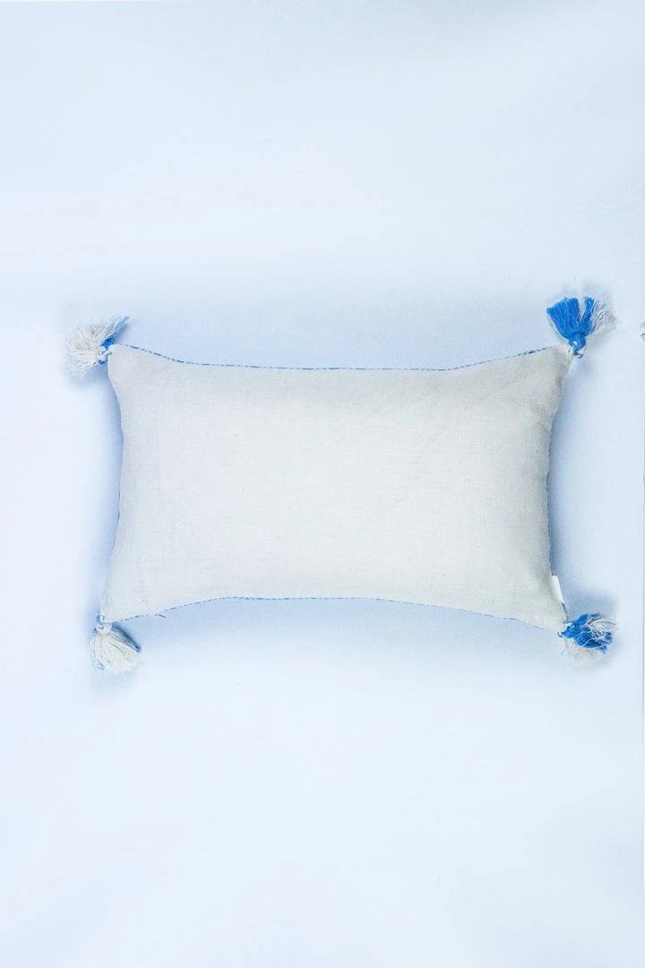 Archive New York Home Goods Comalapa Lumbar Pillow - Sky Blue 6 Archive New York Home Goods Comalapa Lumbar Pillow - Sky Blue