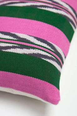 Archive New York Home Goods Palm Ikat Lumbar Pillow