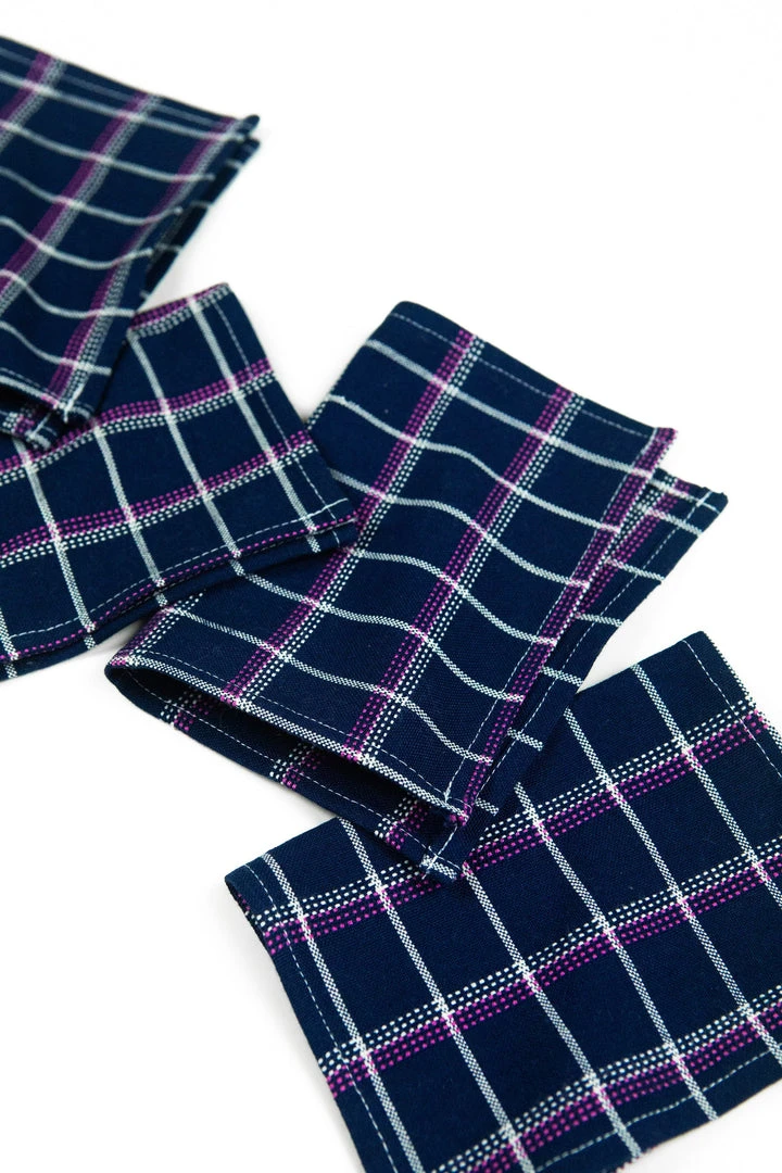 Archive New York San Lucas Plaid Cocktail Napkin Set 15 Archive New York San Lucas Plaid Cocktail Napkin Set