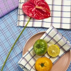 Archive New York San Lucas Plaid Napkin Set Kitchen + Dining
