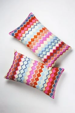 Archive New York San Pedro Diamond Lumbar Pillow Home Goods