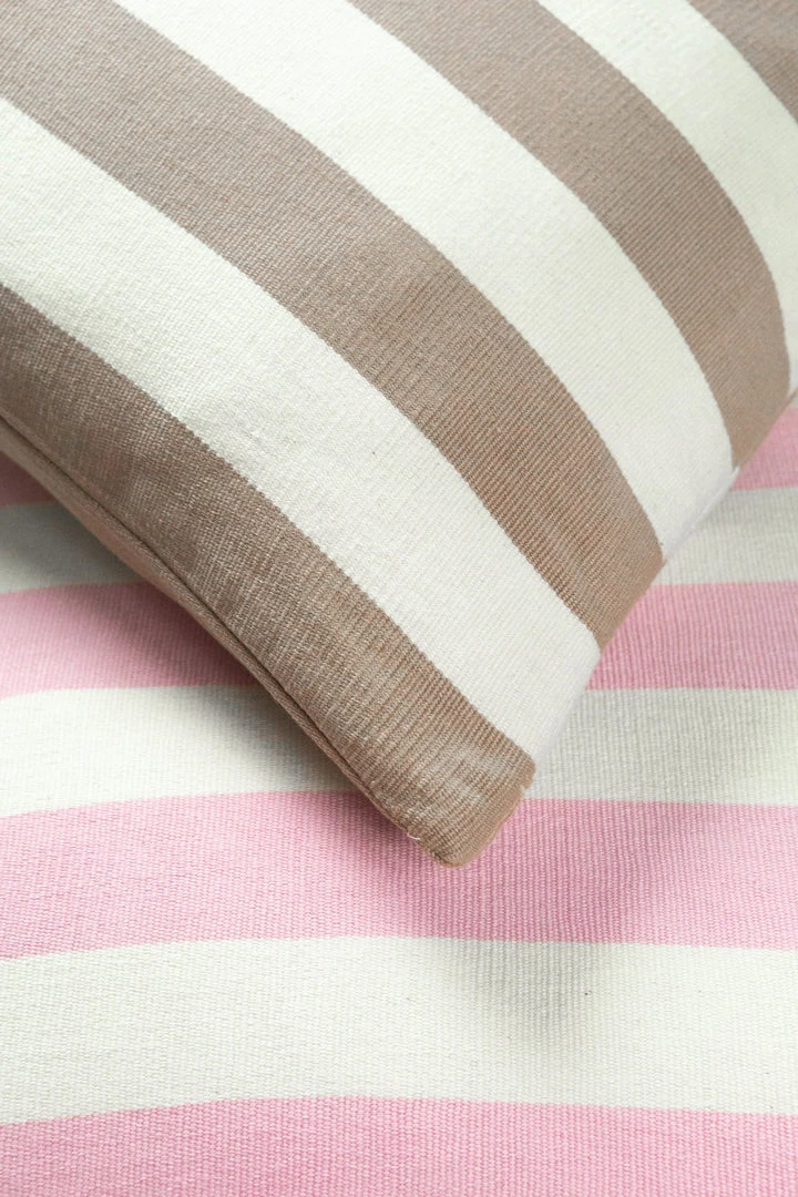 Archive New York Santiago Cabana Stripe Throw Pillow - Tan Home Goods 6 Archive New York Santiago Cabana Stripe Throw Pillow - Tan Home Goods