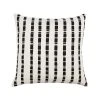 Archive New York Santiago Grid Throw Pillow - Black + White Home Goods