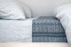 Area Home Louie Linen Flat Sheet