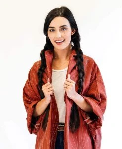 Anchal Array Cocoon Jacket