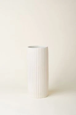 August Sage Antonia Textured Extra Large Stoneware Vase Home Goods