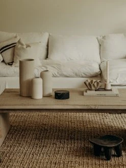 August Sage Antonia Textured Extra Large Stoneware Vase Home Goods