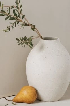 August Sage Home Goods Francesca Large Stoneware Vase