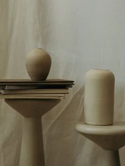 August Sage Gemma Stoneware Vase