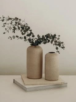 August Sage Gemma Stoneware Vase
