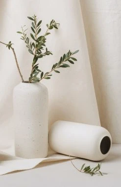 August Sage Gemma Stoneware Vase