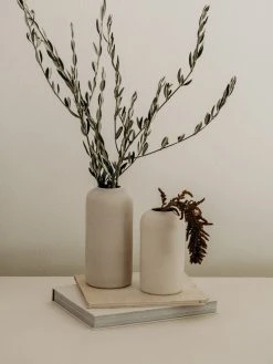 August Sage Gemma Stoneware Vase