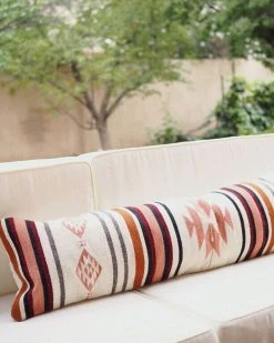 August Sage Sophia Rosado Wool Lumbar Pillow 22 August Sage Sophia Rosado Wool Lumbar Pillow