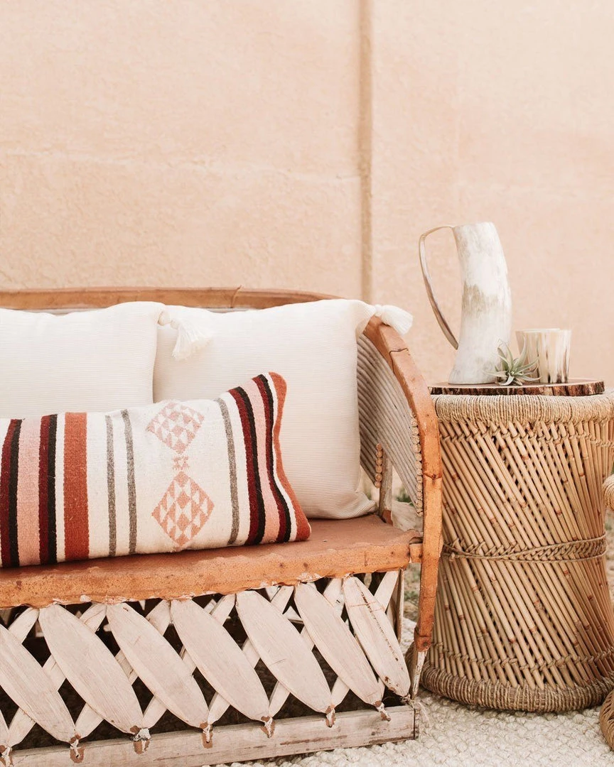 August Sage Sophia Rosado Wool Lumbar Pillow 11 August Sage Sophia Rosado Wool Lumbar Pillow