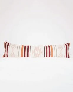 August Sage Sophia Rosado Wool Lumbar Pillow