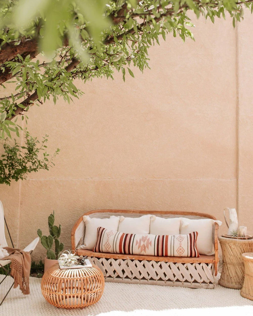 August Sage Sophia Rosado Wool Lumbar Pillow 9 August Sage Sophia Rosado Wool Lumbar Pillow